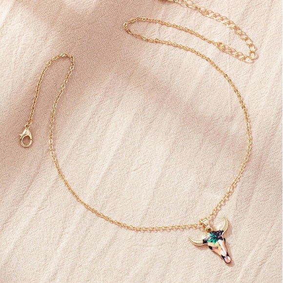 Cattle Head Charm necklace - Picture 5 of 7